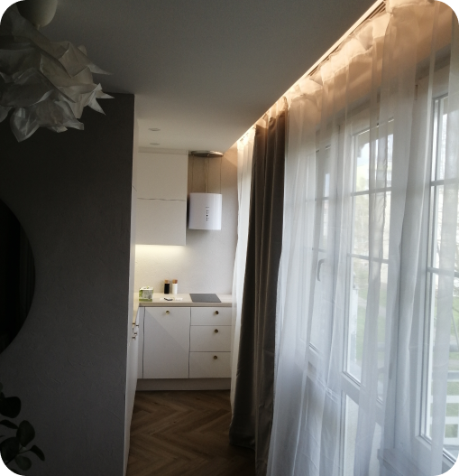 Stropni osvetleni a kuchyn